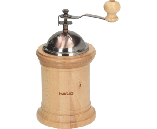 Moulin à café manuel en bois et céramique - HARIO® - Caron : Torrefacteur français