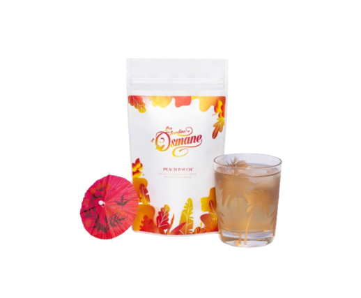 Peach Touch - Thé noir aromatisé saveur pêche, spécial infusion glacée