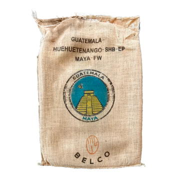 Sac de café en toile de jute - Café Caron