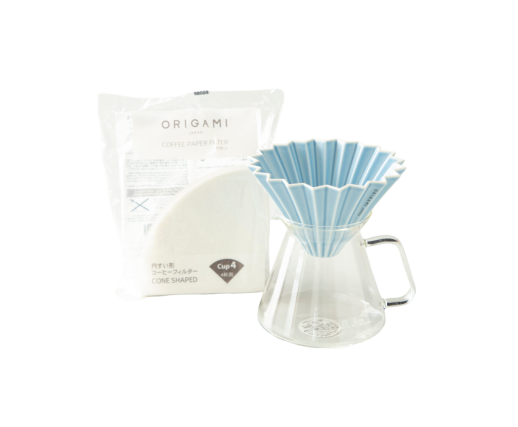 Dripper - Porcelaine - ORIGAMI® - Caron : Torrefacteur français