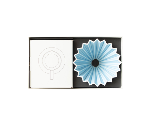 Dripper - Porcelaine - ORIGAMI® - Caron : Torrefacteur français