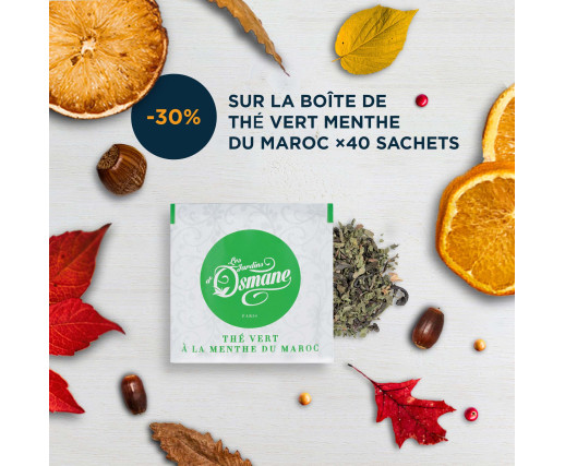 Thé à la menthe du Maroc - Boîte de 40 sachets