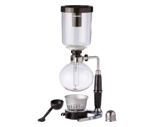 Cafetière Hario Syphon à dépression en verre - 3 tasses