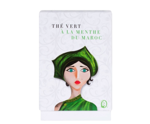 Thé vert à la menthe du Maroc